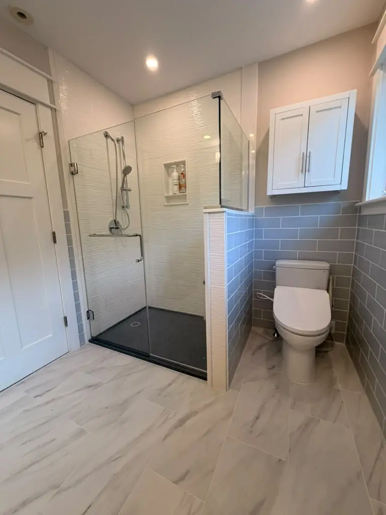 Remodeled bathroom project by Prime Bath